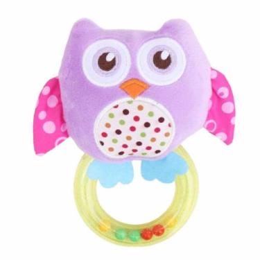 Imagem de Chocalho Passear Corujinha Plush