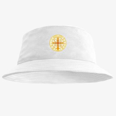 Imagem de Chapéu Bucket Hat Estampado Medalha Sao Bento - MP Moda Masculina, Úni