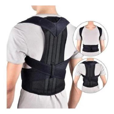 Imagem de Colete Corretor Postural Coluna Lombar Anatômico Pronto Entr - OEM, XG