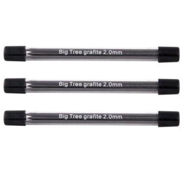 Imagem de Grafite CiS BigTree HB Preto 2.0mm - 3 Tubos C/6 Grafites