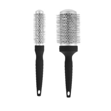 Imagem de Kit 2 Escova De Cabelo Evas Vazada Térmica Sas 501 E 504 - ESCOVA EVAS