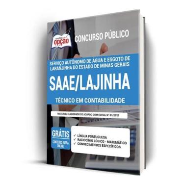 Imagem de Apostila SAAE - Técnico em Contabilidade - Apostilas Opção
