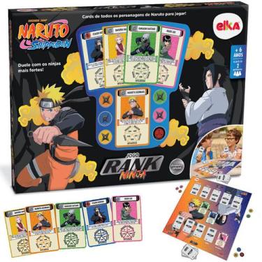 Imagem de Jogo Naruto Shippuden Rank Ninja Tabuleiro Menino e Menina Elka