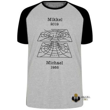 Imagem de Camiseta  Dark Mikkel Michael Blusa Plus Size extra grande adulto ou i