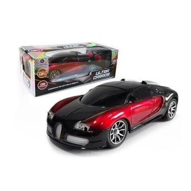 Imagem de Carrinho Preto Controle Remoto Super Carro, - toys king