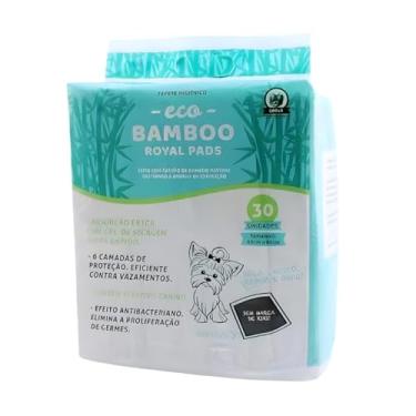 Imagem de BEEVA Tapete Higiênico Beeva Eco Bamboo Royal Pads 60X80Cm Para Cães - 30 unid