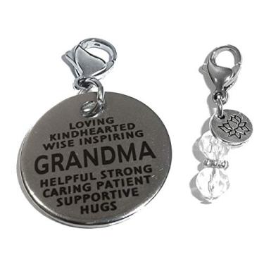 Imagem de Hidden Hollow Beads Construa sua própria pulseira, pingente de encaixe, bolsa, bolsa, mensagem, inspiração, chaveiro, puxador com zíper, colares, joias, Metal não precioso, Cristal