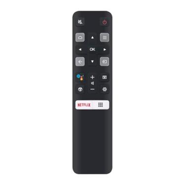 Imagem de Substituição de controle remoto RC802V compatível com todas as Smart TV TCL Android 4K UHD (com comando de voz)