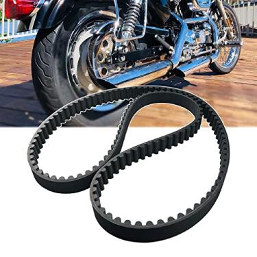 Imagem de GYUPTRK Correia de Transmissão Traseira 128T 1-1/8 "Adequada para Harley Davidson Sportster 883 1200 Xl Buell 1991-2003 Substituição 40022-91 1204-0042