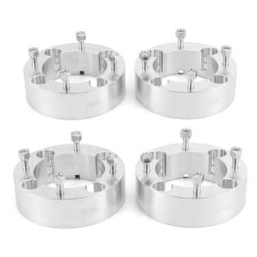 Imagem de Wsays 4 peças 4 x espaçadores de roda de 136 mm com pinos M10 x 1,25 furo central de 110 mm compatível com Can-Am Outlander/Renegade/Commander/Maverick 1000 / Maverick Sport/Maverick Trail