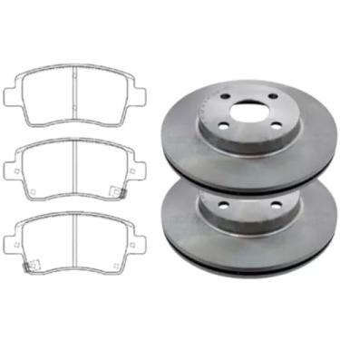Imagem de PAR DISCO FREIO E JOGO PASTILHA YARIS 1.3 1.5 2019 EM DIANTE ETIOS 1.3 1.5 2013 A 2021