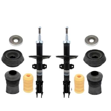 Imagem de PAR AMORTECEDOR DIANTEIRO E KIT BATENTE COIFA COXIM DUSTER 2011 A 2020 CAPTUR 2017 A 2020 MANUAL