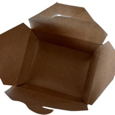 Imagem de Caixa Box Antivazamento para Delivery de Alimentos com Tampa 1300ml co
