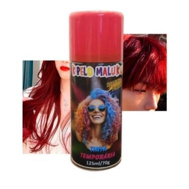 Imagem de Tinta Spray Colorir Cabelo Temporário Lavável Kbelo Maluko - D Present