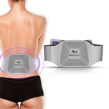 Imagem de Eletroestimulador Fisio Tens Costas Relaxmedic, U, CINZA