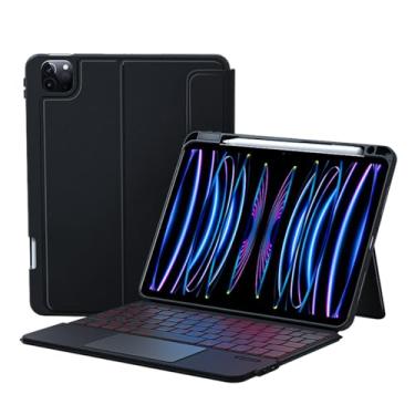 Imagem de Capa WB Smartfolio e teclado Bluetooth com trackpad para iPad 10ª e 11ª Geração 10.9" com Auto Hibernação Preta