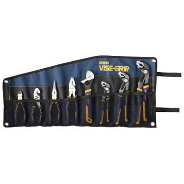 Imagem de Conjunto de alicates IRWIN VISE-GRIP GrooveLock 2078712, com bolsa, 8 peças