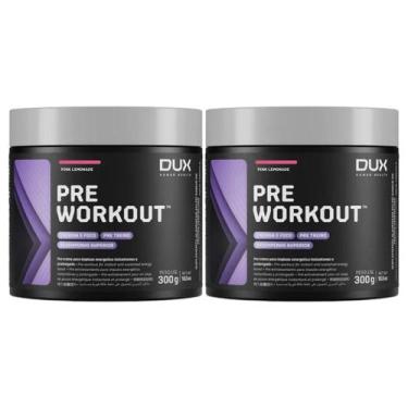 Imagem de 2x Pré Treino Pre Workout Original Dux Pink Lemonade 300g, Pink Lemona