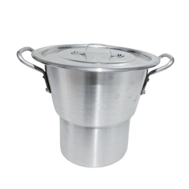 Imagem de Cuscuzeiro Hotel Industrial 22 cm com base - Alumínio