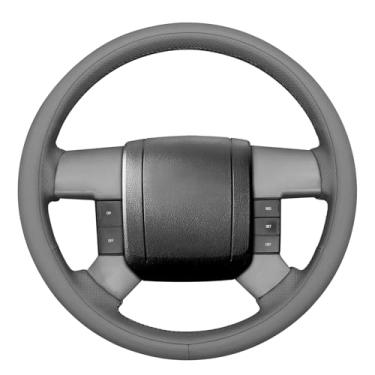 Imagem de MEWANT Capa de volante costurada à mão estilo 3D para Ford F150 F250 F350 2004-2008 acessórios para Ford F150