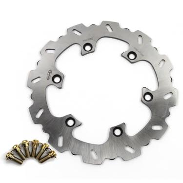 Imagem de Rotor de disco de freio traseiro com parafusos de montagem para Suzuki Hayabusa GSX1300R GSXR 1300 2008-2020 ABS 13-20, GSX B-KING 1300 2008-2010 ABS, acessórios de substituição de motocicleta