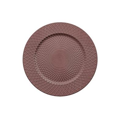 Imagem de Mimo Style Sousplat Sea Bronze - Produzido em Plástico Com Boa Estabilidade Térmica e Excelente Qualidade; Moderno e Versátil, Elegante e Charmoso Ideal Para Mesa Posta Em Buffets Eventos e Ocasiões