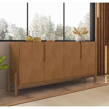 Imagem de Aparador Buffet Sala Lizz 170cm Marrom