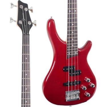 Imagem de Contrabaixo Elétrico 4 cordas Giannini GB200A Metallic Red