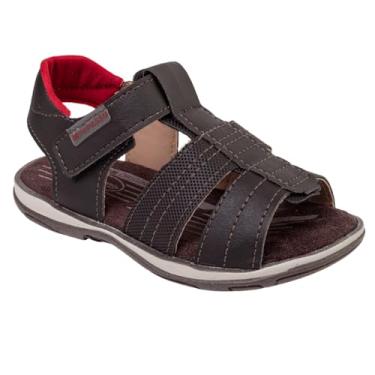 Imagem de Papete Infantil Masculina Minipasso Chinelo Infantil Leve (Café, BR, Criança de 9 a 12 anos, Numérico, 33)