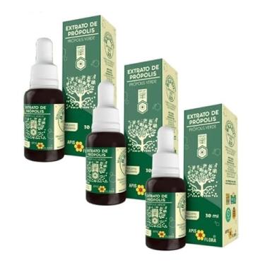 Imagem de Kit 3x Extrato De Própolis Verde 30ml - Apis Flora