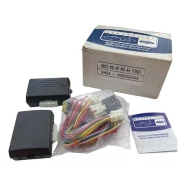 Imagem de Módulo de Vidro Elétrico Universal para Ford, com Chicote de Instalação, Preto