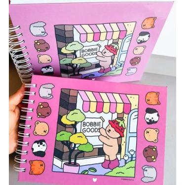 Imagem de Livro Colorir Bobbie Goods Capa Dura (Acompanha 6 canetinhas laváveis)