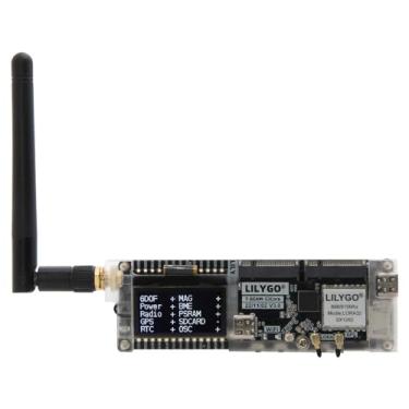 Imagem de LILYGO Placa de desenvolvimento T-BeamSUPREME Meshtastic 915Mhz ESP32-S3 UBLOX M10S GPS TTGO com módulo OLED LoRa de 1,3 polegadas SH1106