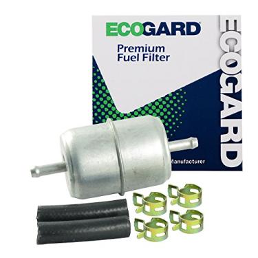 Imagem de ECOGARD XF33031 Filtro de combustível de motor pequeno – Linha de 6,3 mm ou 5/16 polegadas – Compatível com cortadores de grama | Tratores | Geradores | ATVs e mais