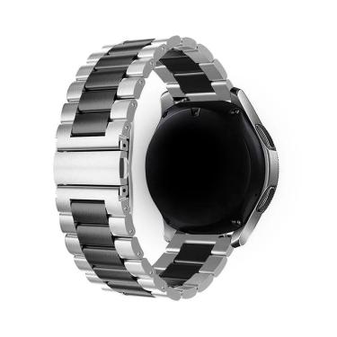 Imagem de Pulseira Relogio Smartwatch Smartband Band Aço Inox 3 Elos