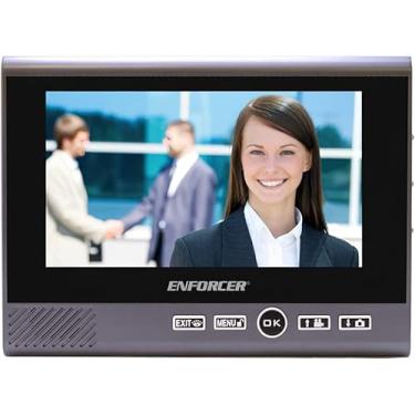 Imagem de Seco-Larm Monitor De Vídeo Porteiro Colorido Sem Fio Adicional 7" Dp-266-M7Q Para Dp-266-1C7Q, Modulação Gfsk, Frequência 2402-2480 Mhz, Alcance Até 149 Metros