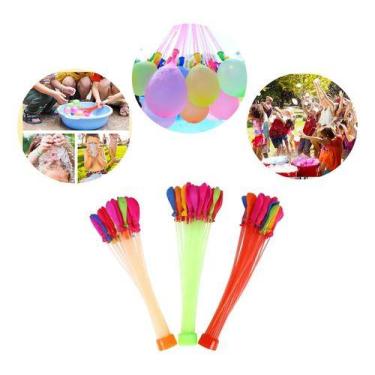 Imagem de 111 Balões D'água Bexiga Guerra Gincana Festa Enche Fácil  - Bruartt