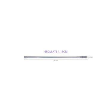 Imagem de Suporte para Cortina Universal Varão Extensível Regulável - secalux, 6