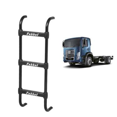 Imagem de Escada Traseira Compatível com Vw Constellation - Preto - Fabbof