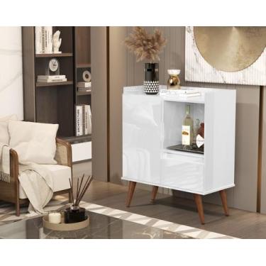 Imagem de Aparador Cantinho do Café Status Branco JM3 - JM3 Móveis