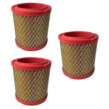 Imagem de Kit Com 3 Elementos Filtrantes de Ar Compressor 60  pés - Remac