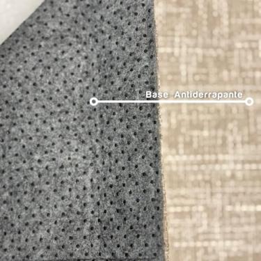 Imagem de Tapete Redondo Trellas Qatar 2,00x2,00m – Sofisticado, Alto Padrão, Toque Macio em Algodão e Poliéster, Ideal para Quartos, Salas e Escritórios