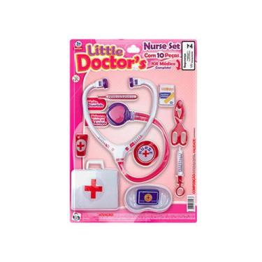 Imagem de Kit Médico Little Doctors Nurse Set 596 - Pica Pau - Pica-Pau
