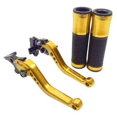 Imagem de Manete Manopla Esportivo Yes Gsr 125 150i Intruder 125 Riva Chopper - 