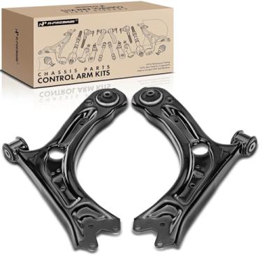 Imagem de A-Premium Braço De Controle Inferior Dianteiro 2 X, Com Bucha, Compatível Volkswagen Passat 2012-2021, Fusca 2012-2019