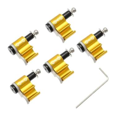 Imagem de Guia de mangueira para ciclismo, guia de cabos para bicicletas, acessórios fixos estáveis de alumínio de aço para andar de bicicleta ao ar livre, montanha, garfos, quadros, família, amigos