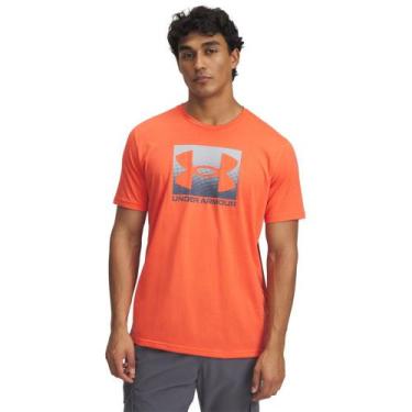 Imagem de Camiseta Sportstyle Under Armour Boxed Sports Masculina, Vermelho, P