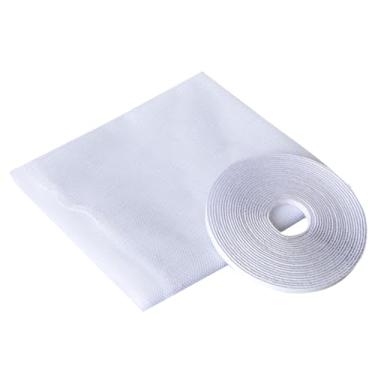 Imagem de Malha De Tela Para Janelas | Mosquiteira Para Portas De Correr E Janelas - Adesiva E Respiravel Para Uso Em Casa, Varanda, Alpendre, Vedação, Sala, Apartamentos, Cozinha, Estufa, Autocaravana