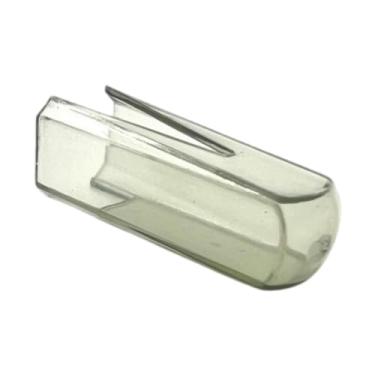 Imagem de MotiveTech Tampa de proteção para agulha de disco LP, peças de reposição, protetor profissional transparente e antirresistente para agulha de toca-discos