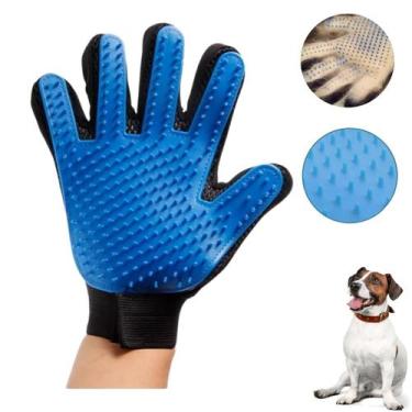 Imagem de Luva Pet Escova Magnética - Cuidado Profissional para Seu Animal - FAZ